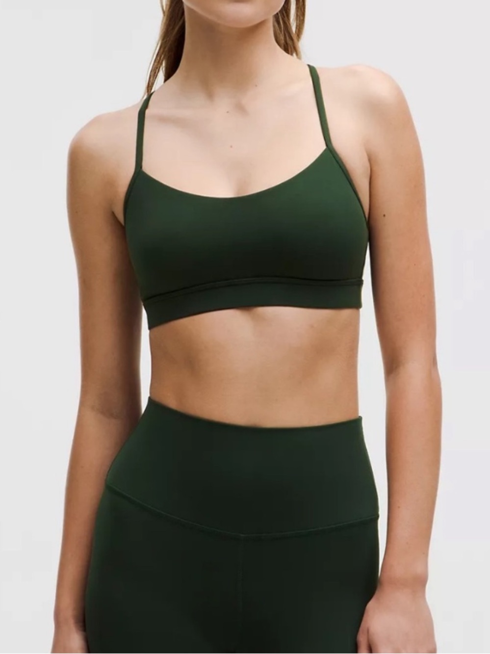 LuluLemon Flow Y Bra — size 4